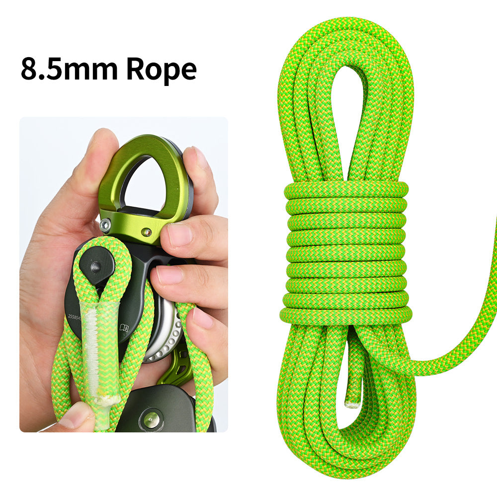 4:1 Auto-Locking Releasable Pulley System