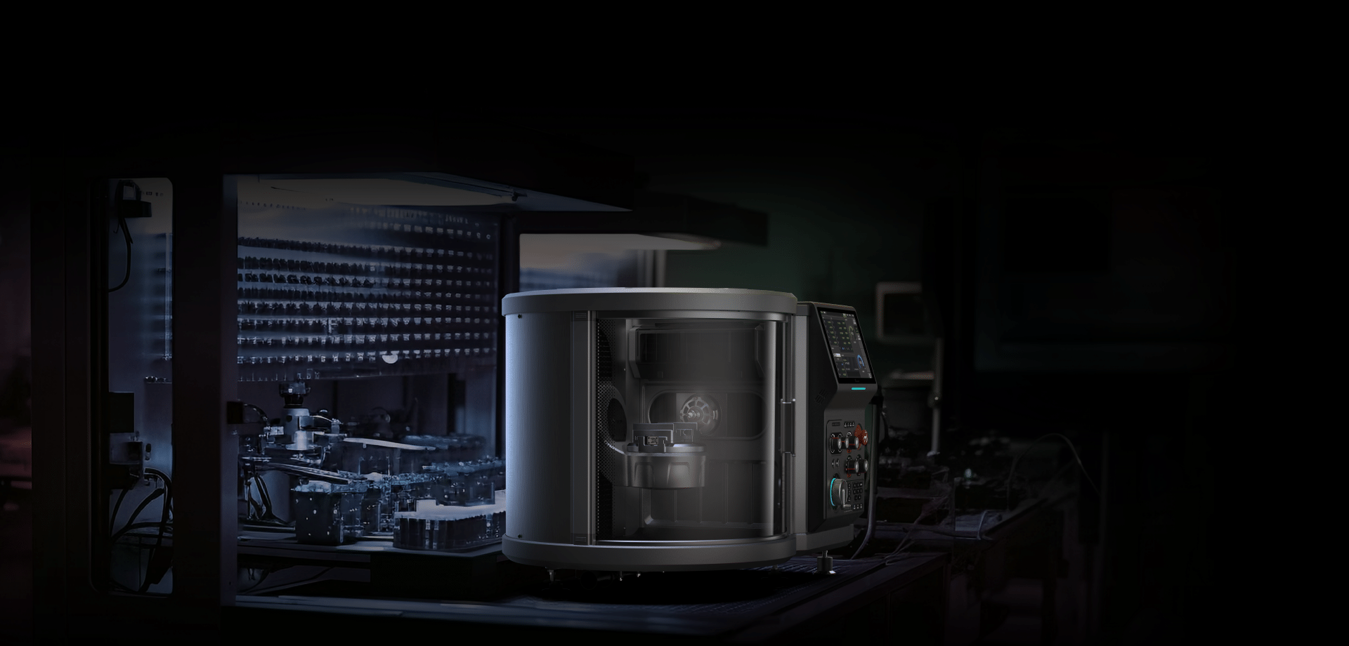 Desktop five-axis CNC machine