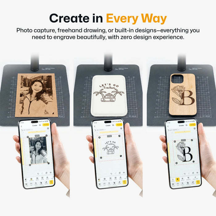 Pocket Laser Engraver – Portable Mini Laser Gun for Creative Projects