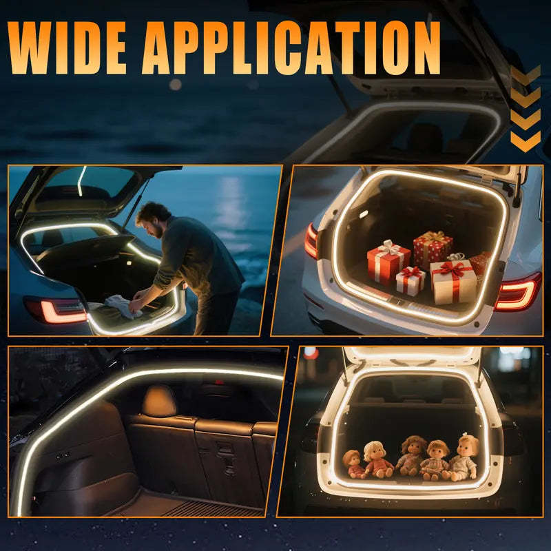 168-inch LED interior lighting kit for car trunk