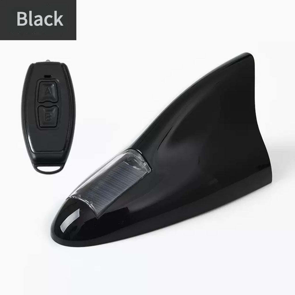 Solar Shark Fin Warning Light – Smart LED Safety Signal for Vehicles