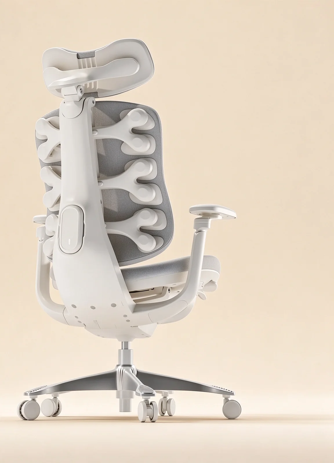 Rear ergonomic support structure
