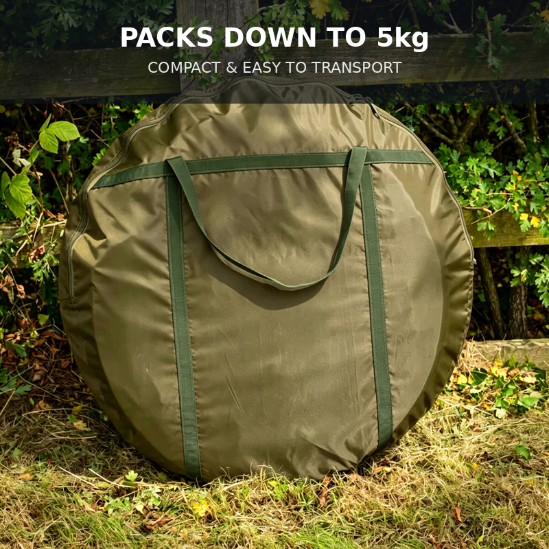 Rear ventilation window on fishing bivvy