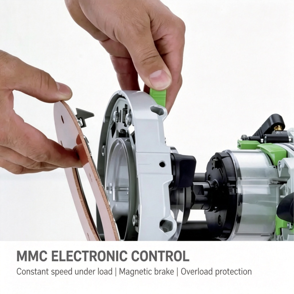 MMC electronic control — base plate change