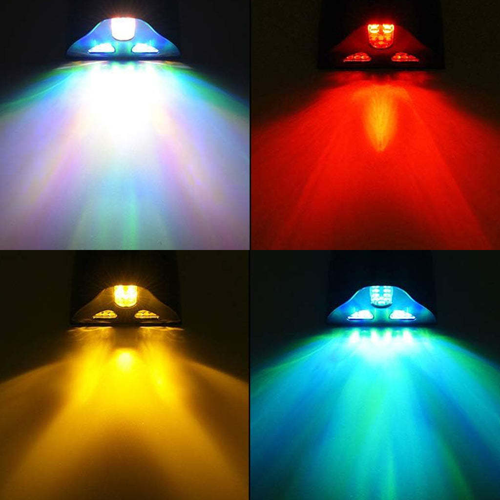 Solar Shark Fin Warning Light – Smart LED Safety Signal for Vehicles