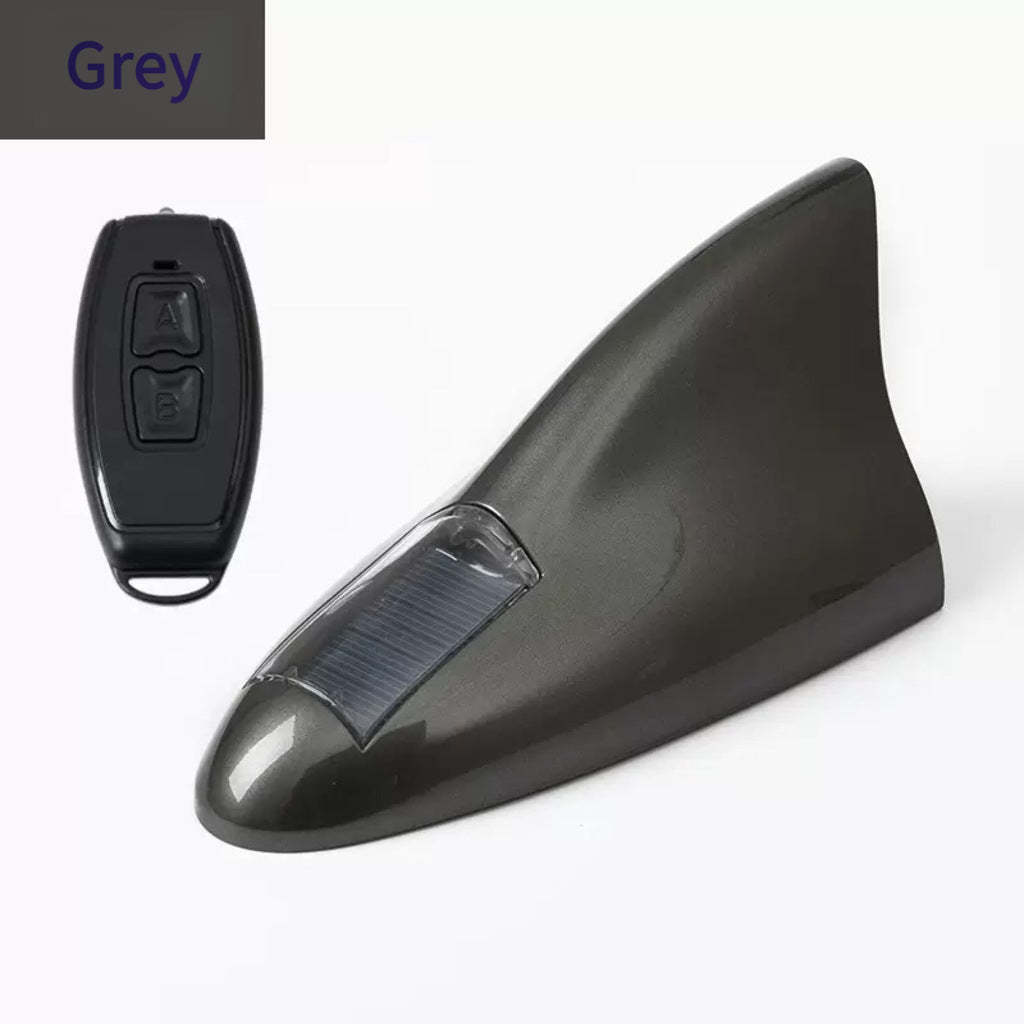Solar Shark Fin Warning Light – Smart LED Safety Signal for Vehicles