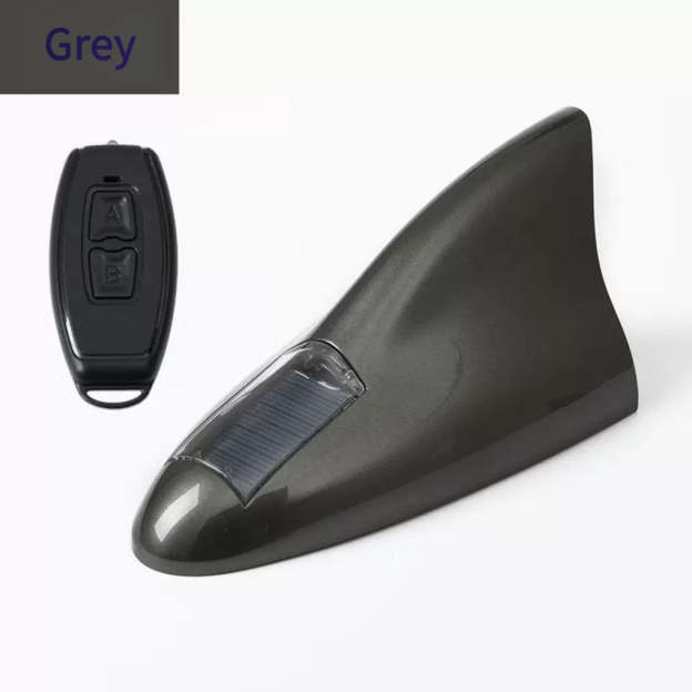 Solar Shark Fin Warning Light – Smart LED Safety Signal for Vehicles