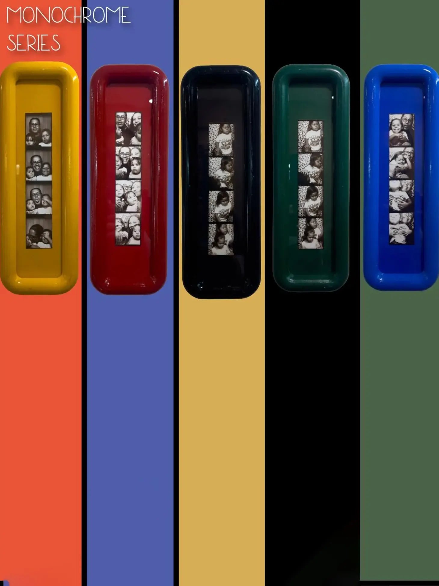 Photo Booth Strip Frame – Unique Mini Polaroid Picture Frame