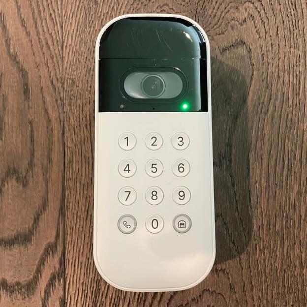 Wireless garage door opener keypad