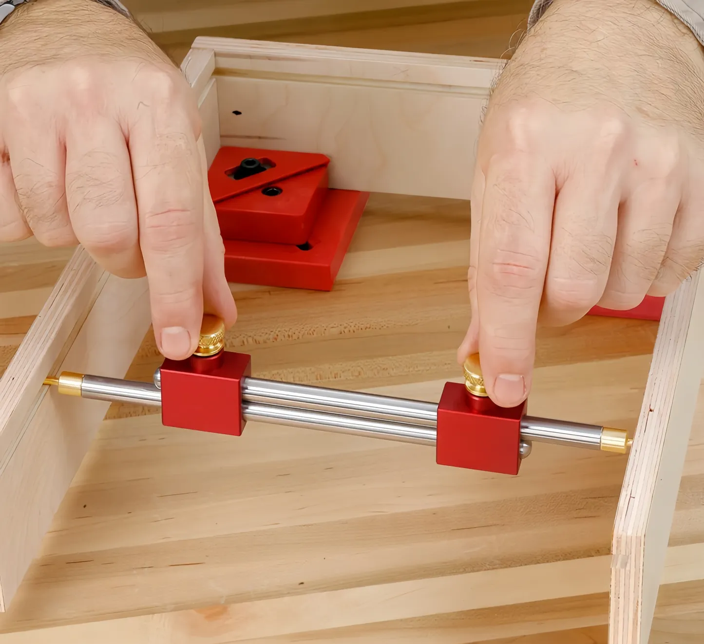 Modular Bar Gauge System — Precision Woodworking Measurement & Transfer Tool