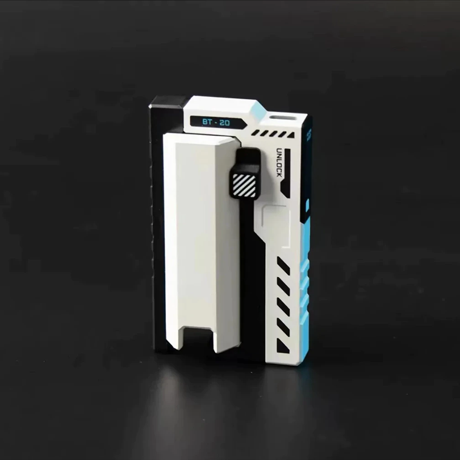 Dual-color power bank, portable, high-capacity, replaceable battery.