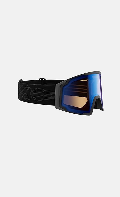 Skiing sun protection goggles