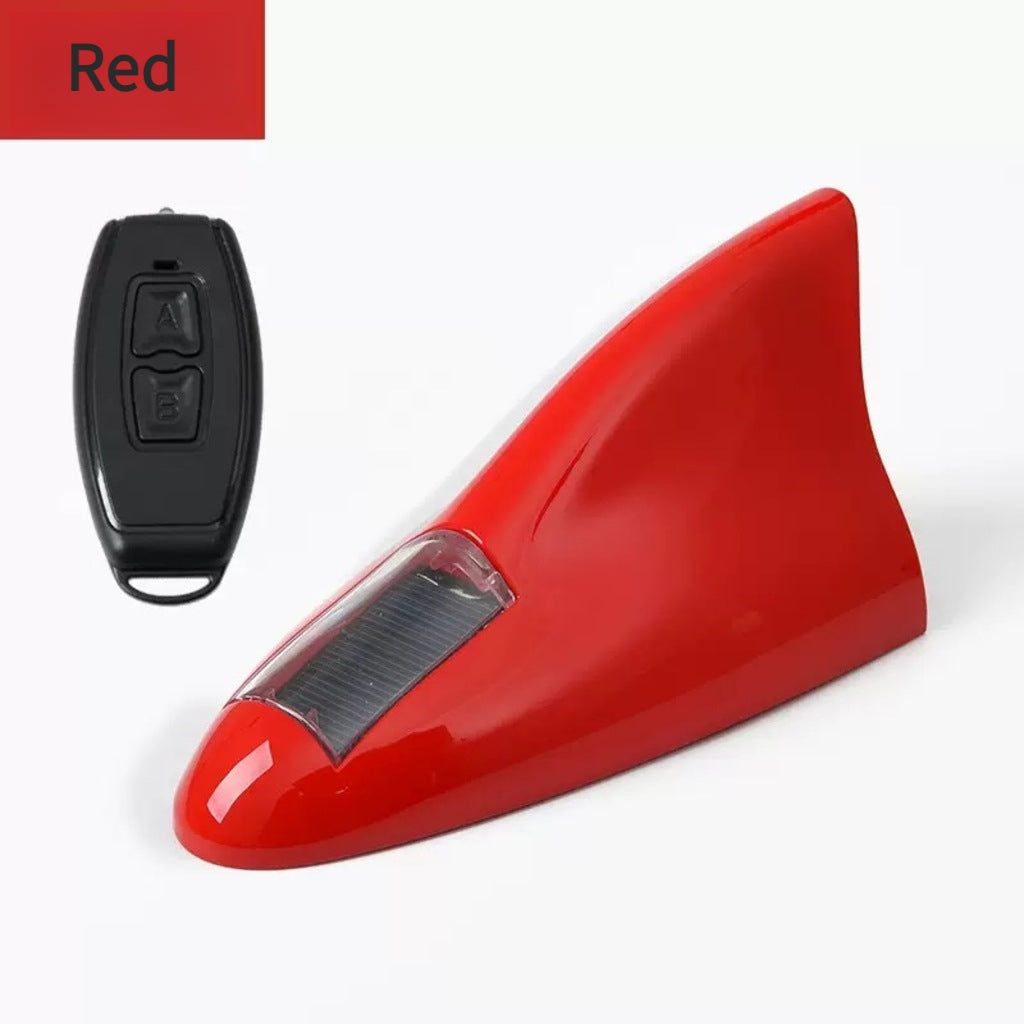 Solar Shark Fin Warning Light – Smart LED Safety Signal for Vehicles