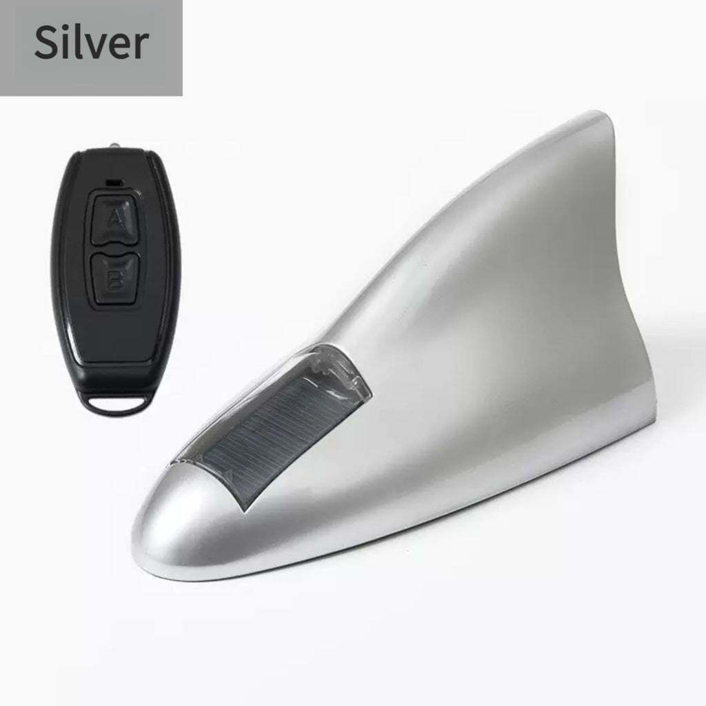 Solar Shark Fin Warning Light – Smart LED Safety Signal for Vehicles