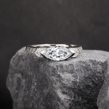 💍Handmade Eye of Horus Moissanite Ring🎉Special Offer for New Year 2025!🎉