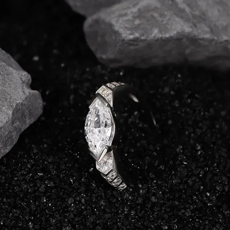 💍Handmade Eye of Horus Moissanite Ring🎉Special Offer for New Year 2025!🎉