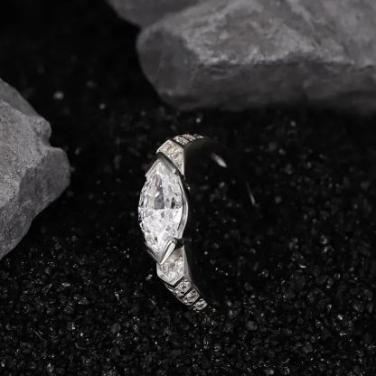 💍Handmade Eye of Horus Moissanite Ring🎉Special Offer for New Year 2025!🎉