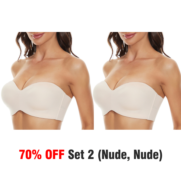 🔥Last Day Promotion 50% OFF🎁 Full Support Non-Slip Convertible Bandeau Bra