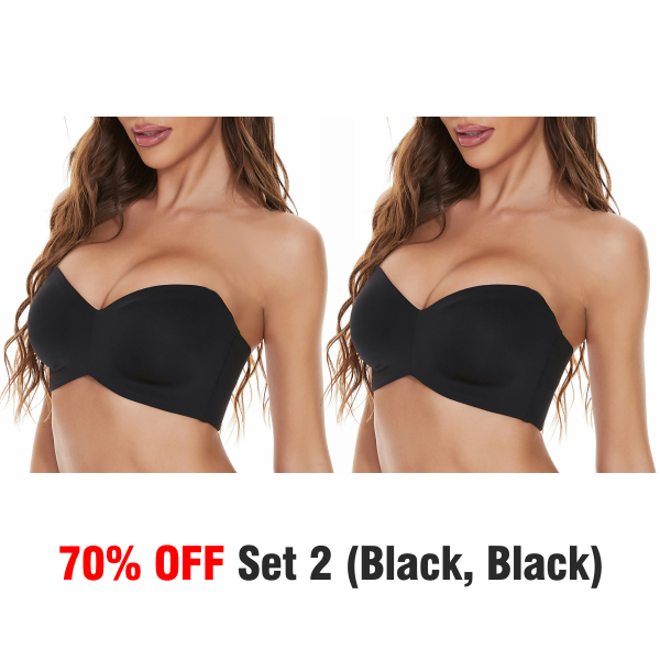 🔥Last Day Promotion 50% OFF🎁 Full Support Non-Slip Convertible Bandeau Bra