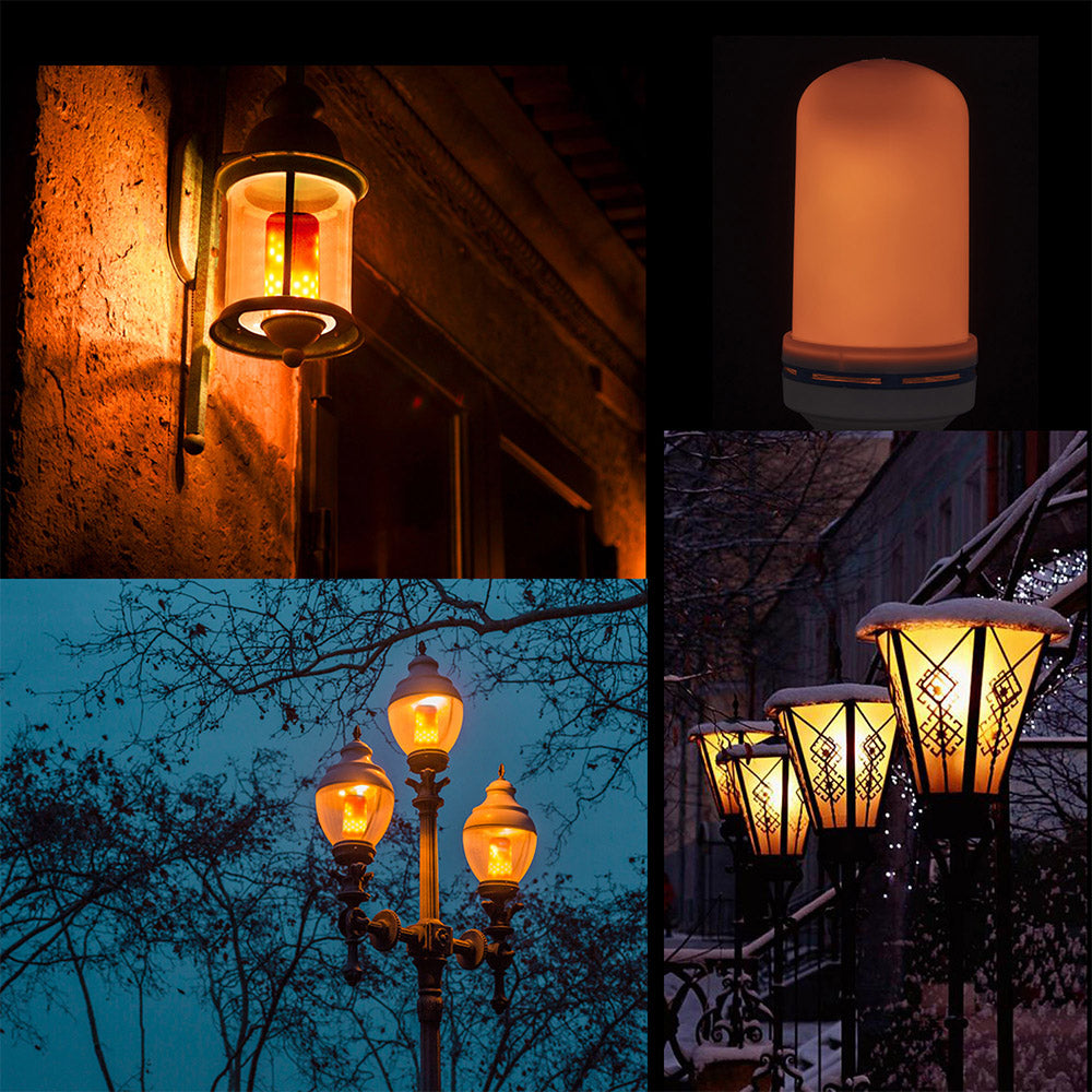 🔥LED Flame Light Bulb With Gravity Sensing Effect