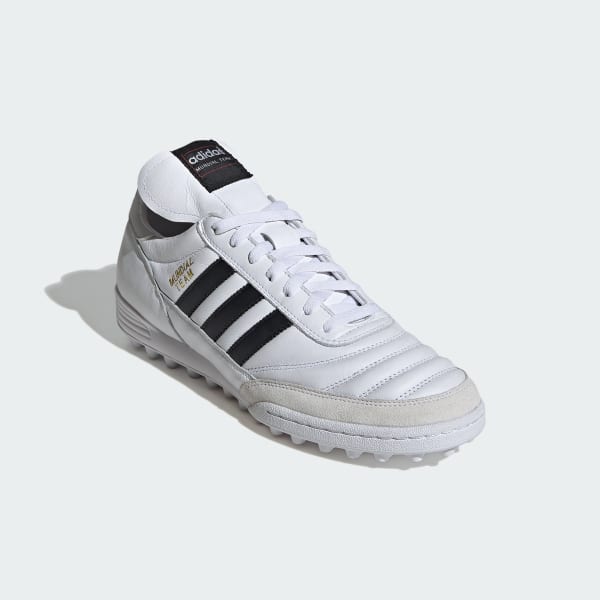 White Mundial Team Turf Soccer Shoes