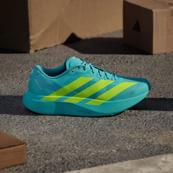 Turquoise Adizero EVO SL Shoes