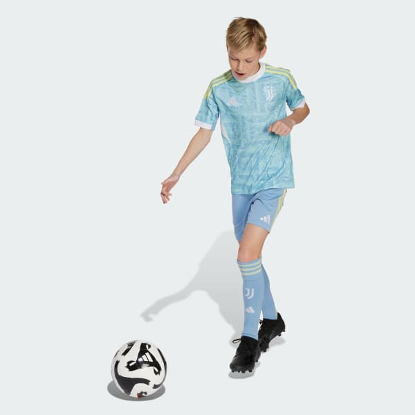 Blue Juventus 25/26 Away Jersey Kids