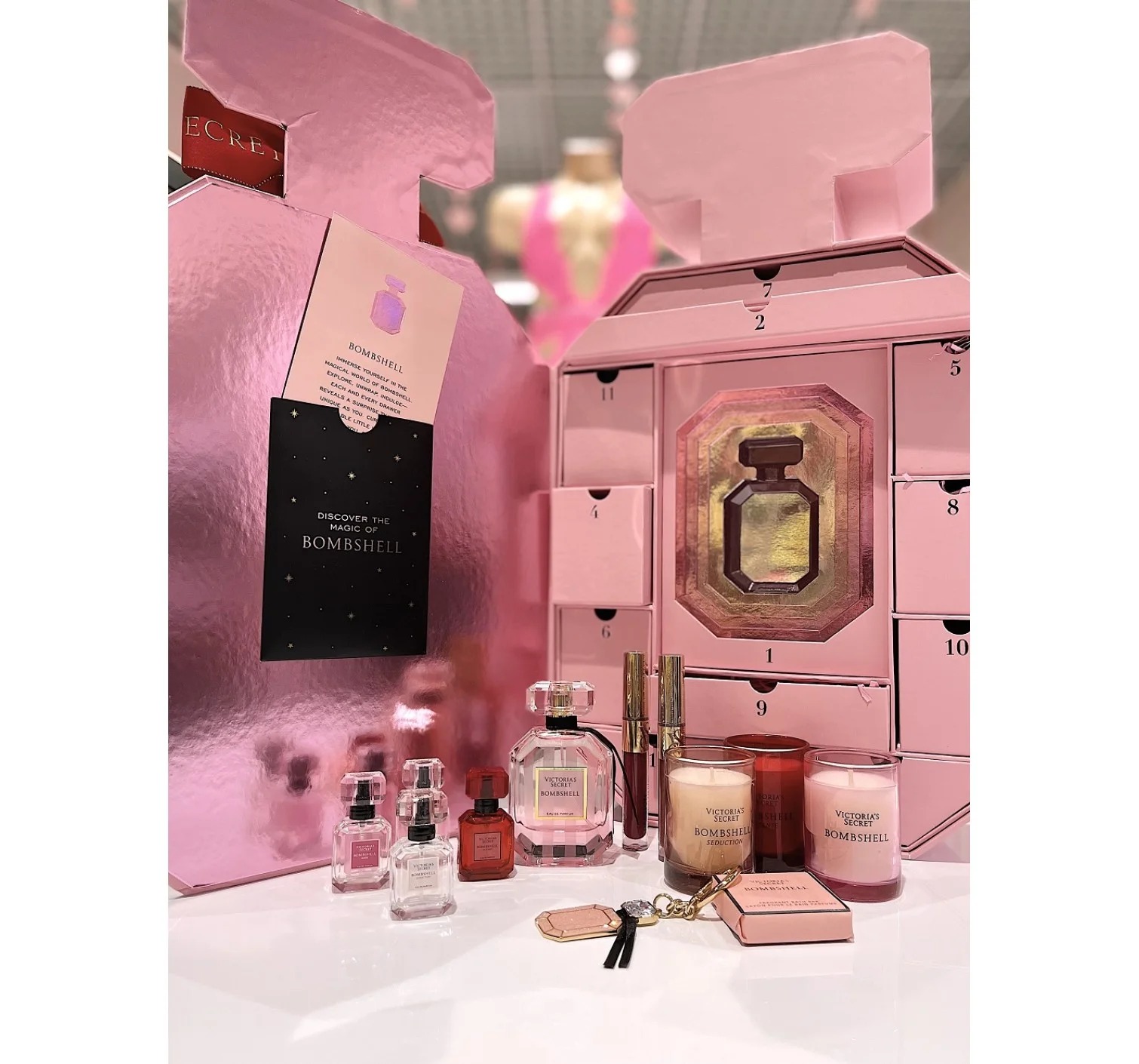 VS 12 Days of Bombshell Beauty Advent Calendar 2022 Gift perfume