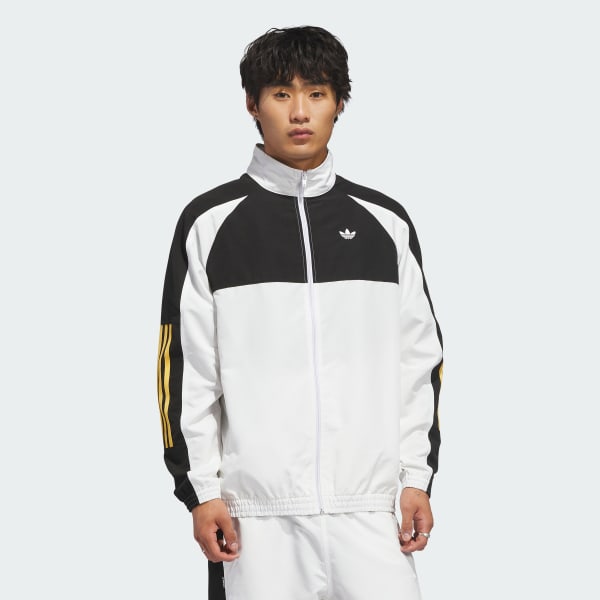 White Skateboarding Gatsele Track Jacket