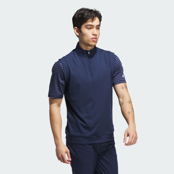 Blue Ultimate365 Classic Quarter-Zip Vest