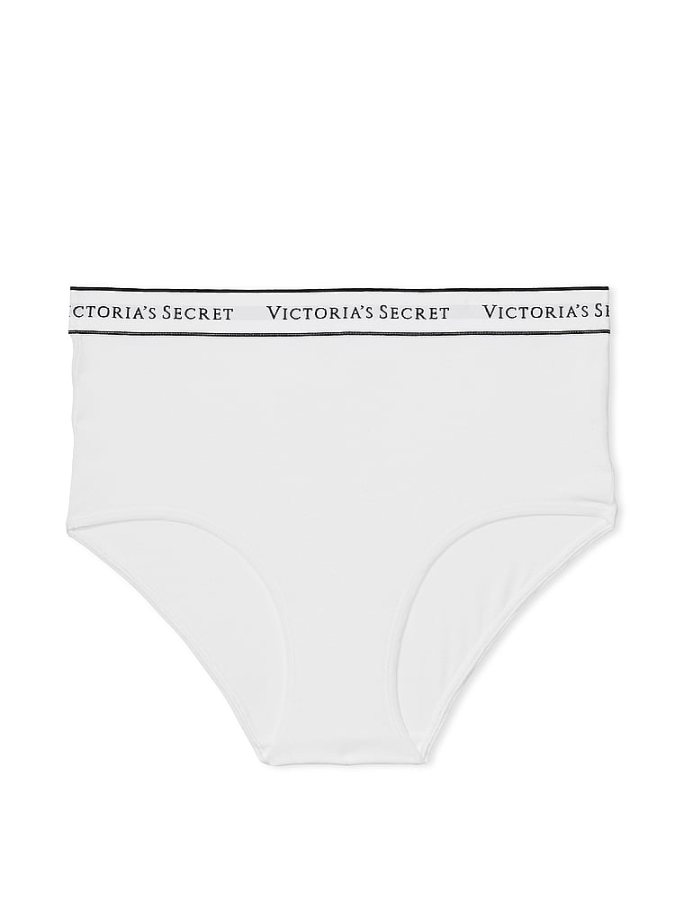 Logo Cotton Modern Brief Panty - VS White - image 3