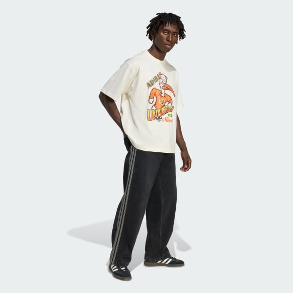 White Miami Hurricanes Originals Graphic Tee