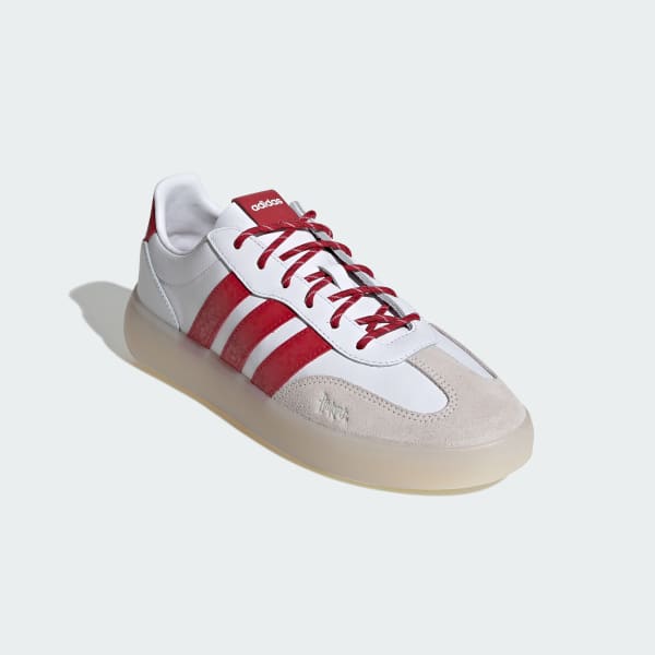 White NEBRASKA CORNHUSKERS BARREDA DECODE SHOES