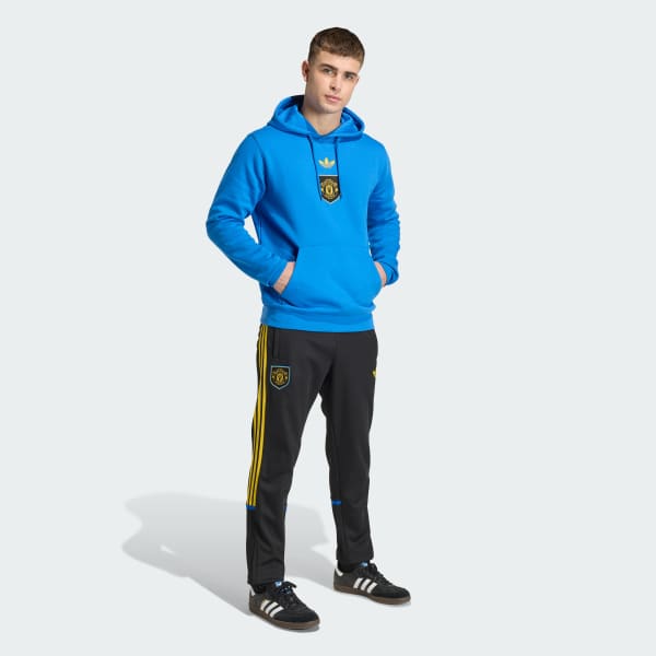 Black Manchester United LFSTLR Track Pant