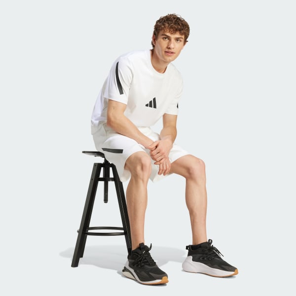 White Z.N.E. Shorts