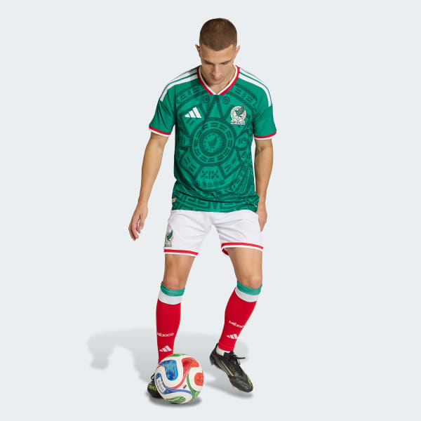 White Mexico 26 Home Authentic Shorts