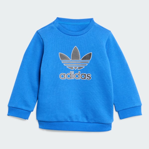 Blue Trefoil Crew Set Kids
