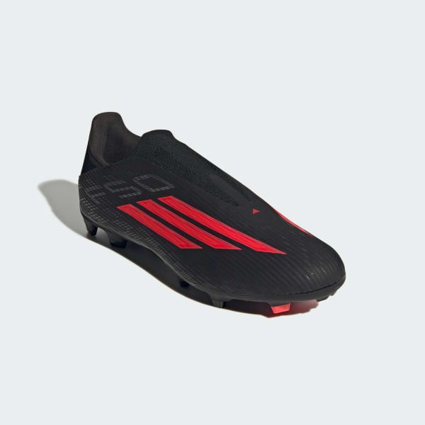 Black F50 LEAGUE Laceless Firm Ground / Multi Ground Football Boots