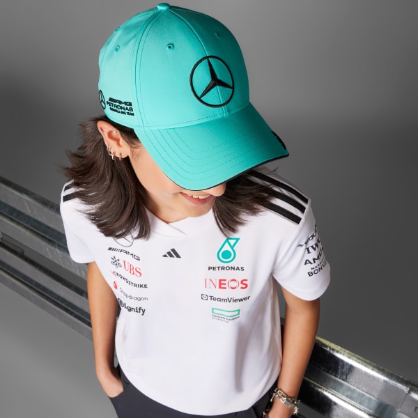 Turquoise Mercedes - AMG Petronas Formula One Team Driver Cap