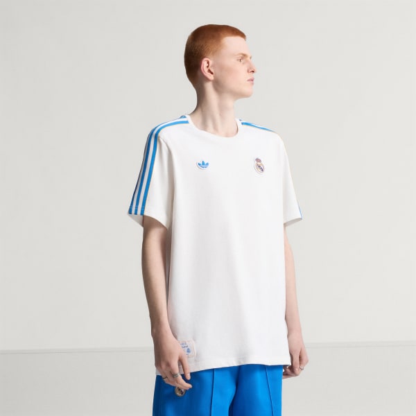 White Real Madrid Terrace Icons Tee