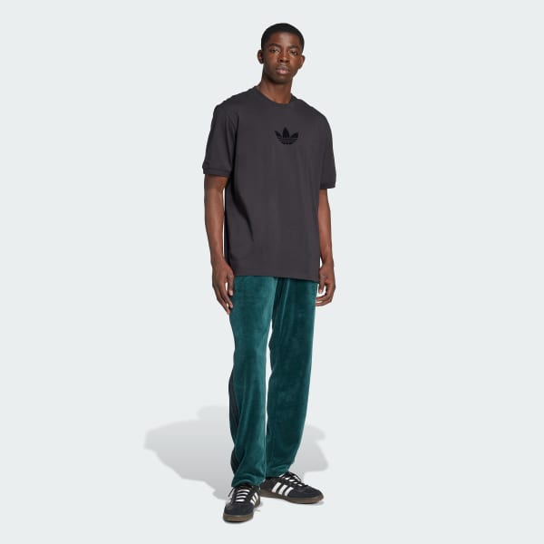 Green SST Adicolor Velour Track Pants