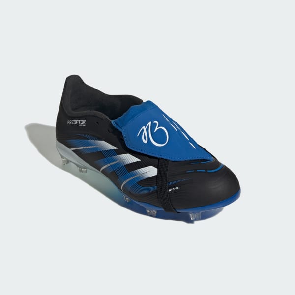 Black Predator League Jude Bellingham Fold-Over Tongue Firm/Multi-Ground Cleats Kids