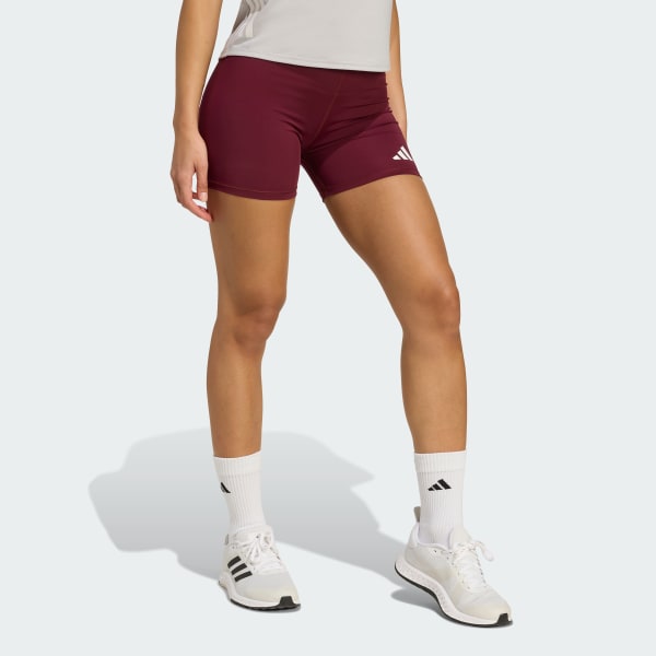 Burgundy TECHFIT Volleyball Shorts