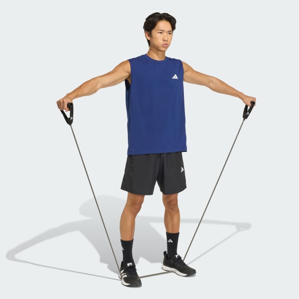 Blue WORKOUT ESSENTIALS FEELREADY SLEEVELESS T-SHIRT