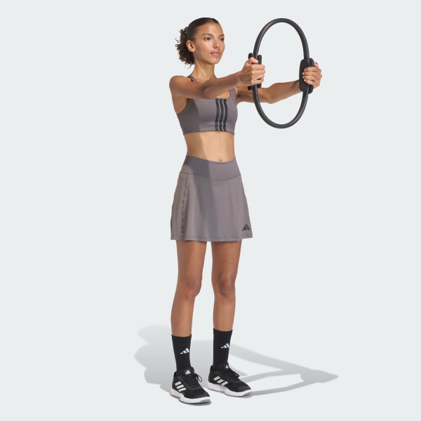 Brown Optimé Workout Skort Skirt