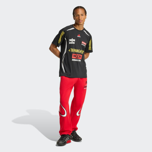 Black TEAMGEIST MOTO GRAPHIC JERSEY