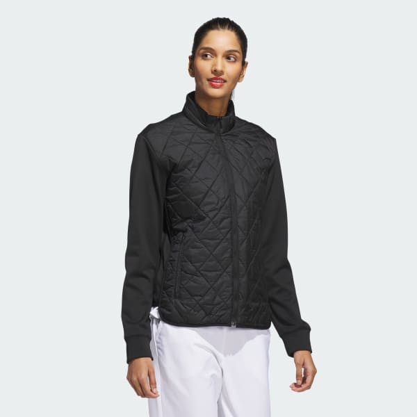 Black Ultimate365 Quilted Full-Zip Jacket