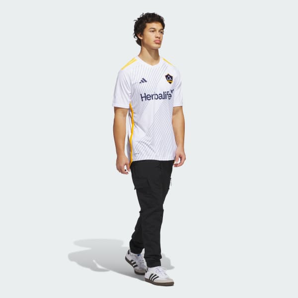 White LA Galaxy 24/25 Home Jersey