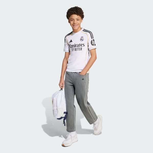 White Real Madrid 25/26 Home Jersey Kids