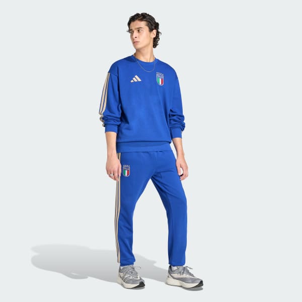 Blue Italy DNA Crew Sweat